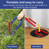Rubber Horseshoe Game Set – Indoor & Outdoor Family Toss Game by ARS Sports