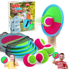 Toss and Catch Ball Game Set for Kids – Outdoor Toy with Paddles | ARS Sports